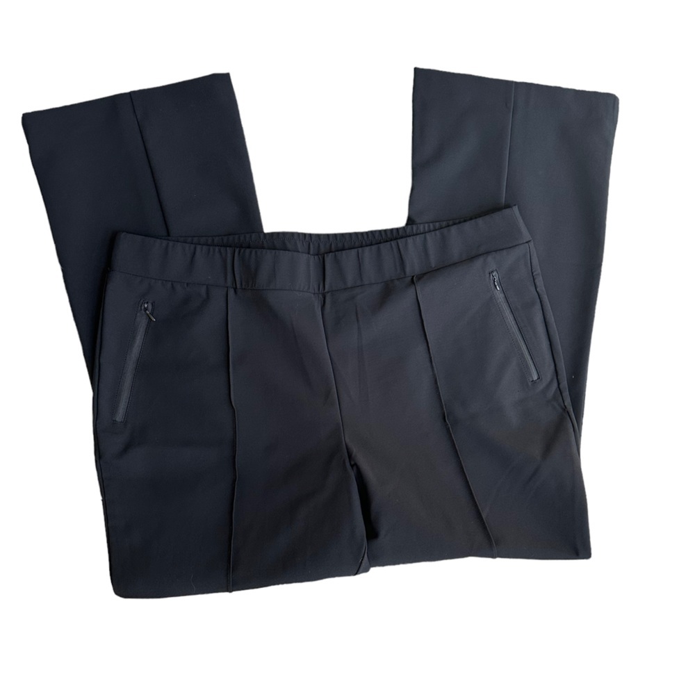 Lane Bryant Womens Black Stretchy Straight Leg Pants Size 22